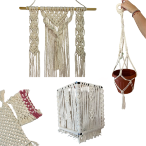 Pack materiales curso macramé