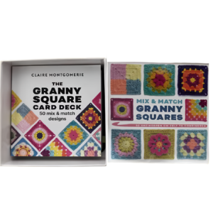  Tarjetas de Patrones Granny Squares para Crochet – 50 Diseños
